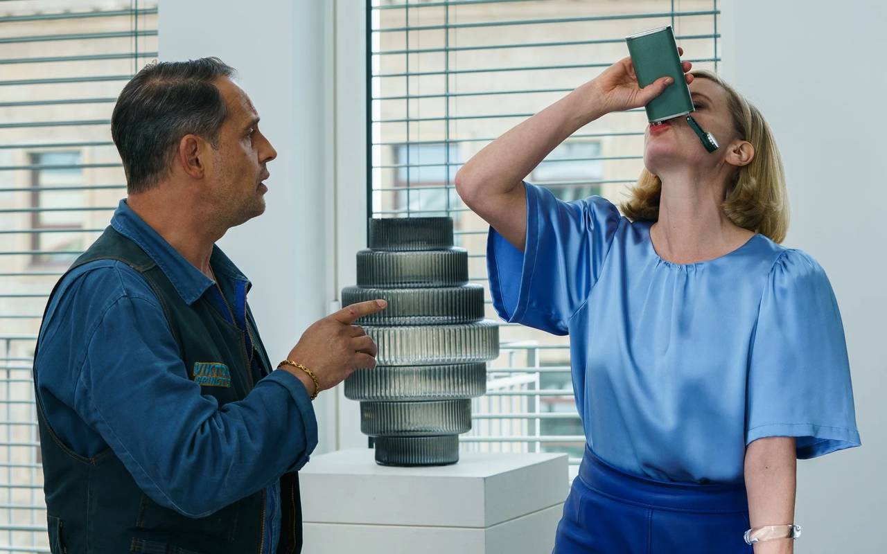 Viktor und die liebe Kundschaft.