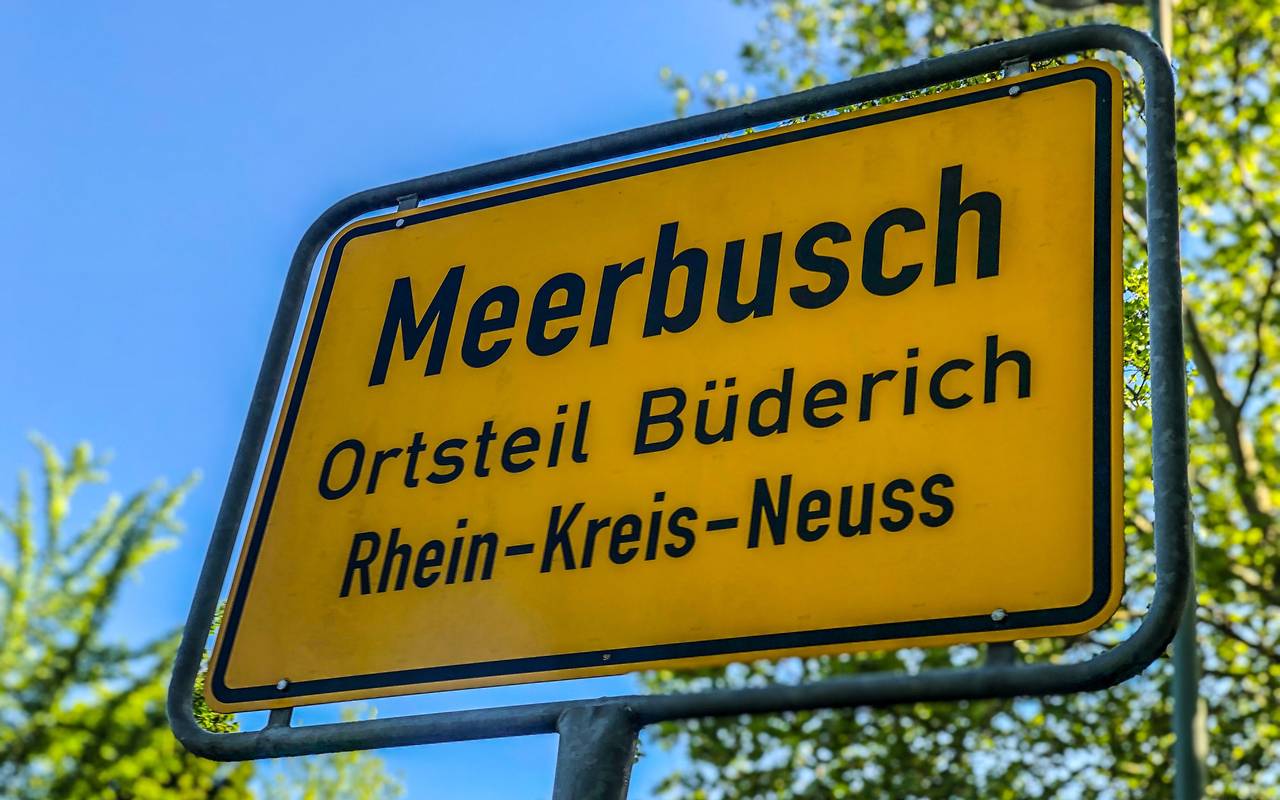 Meerbusch Ortsschild