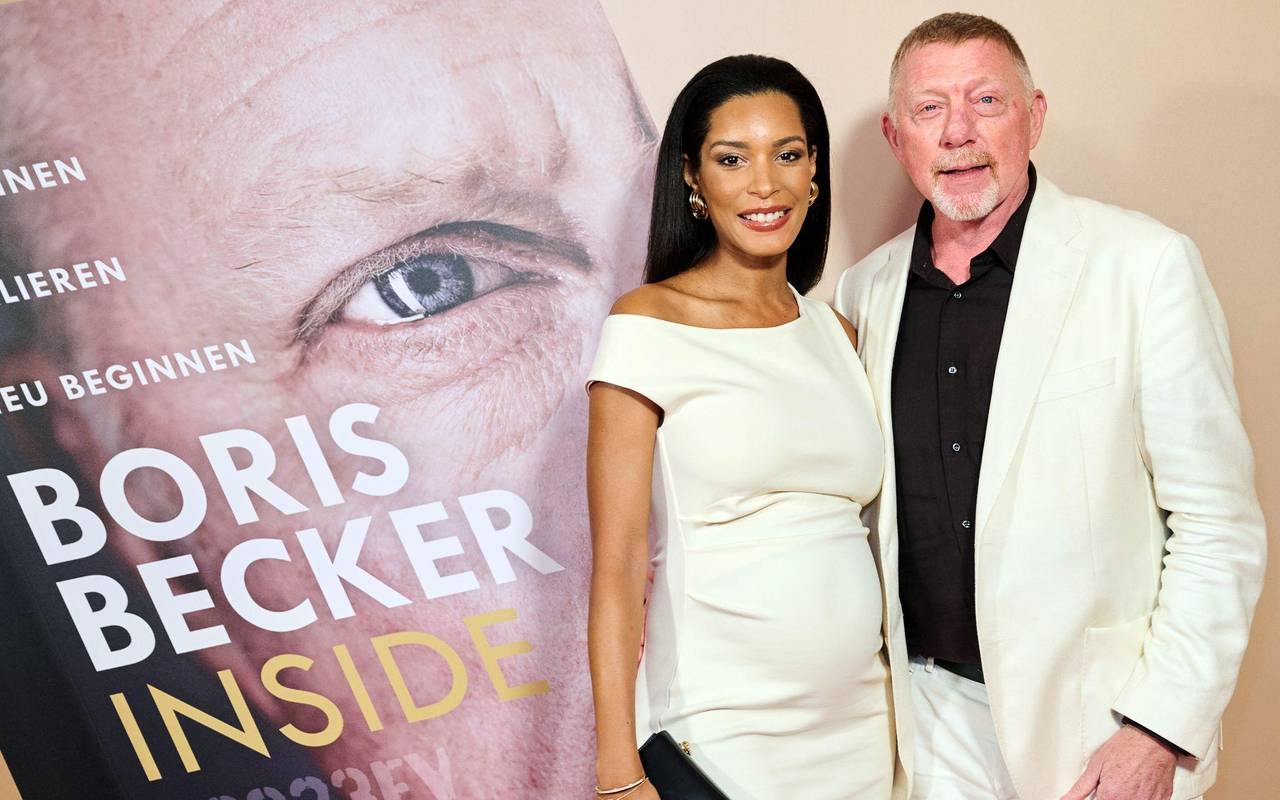 Lilian Monteiro und Boris Becker