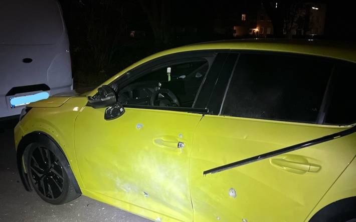 Beschädigung am Fahrzeug