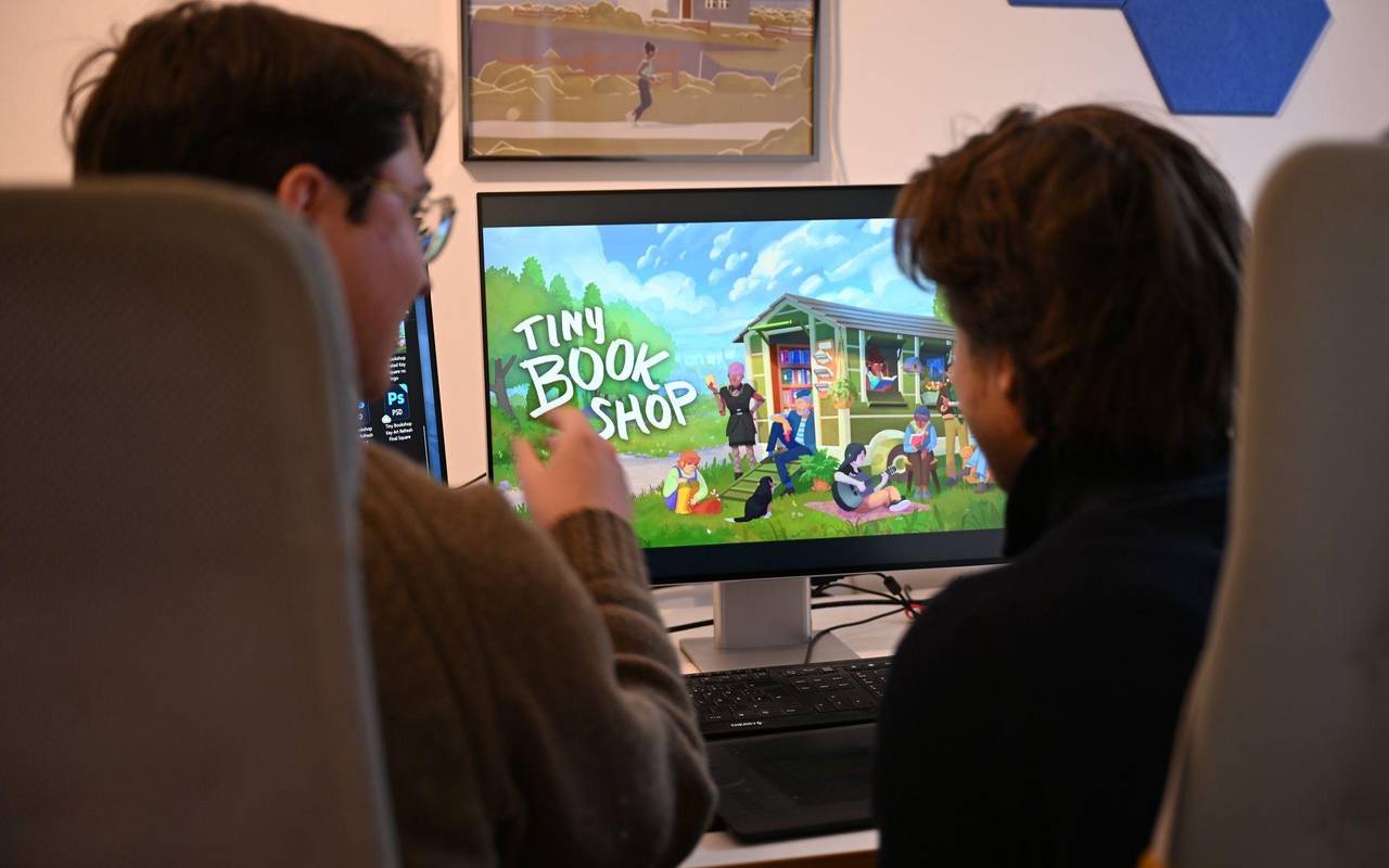 Die beiden Gamesentwickler