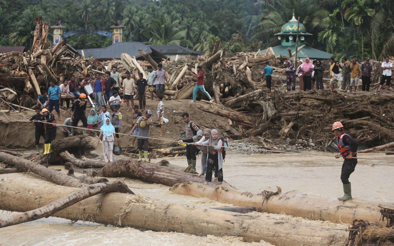 Überschwemmungen in Indonesien