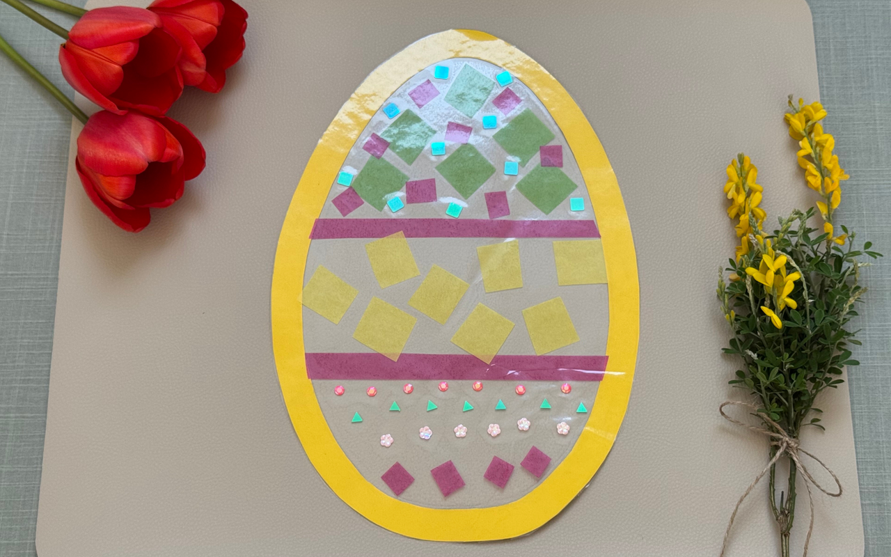 Bastelideen für Ostern: Fensterbilder