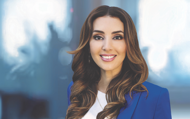 Bürgermeisterkandidatin Anissa Saysay der CDU Dormagen