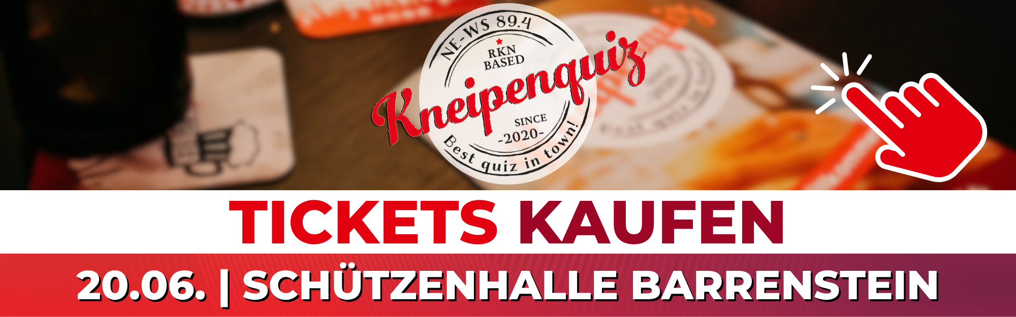 Logo vom NE-WS 89.4 Kneipenquiz