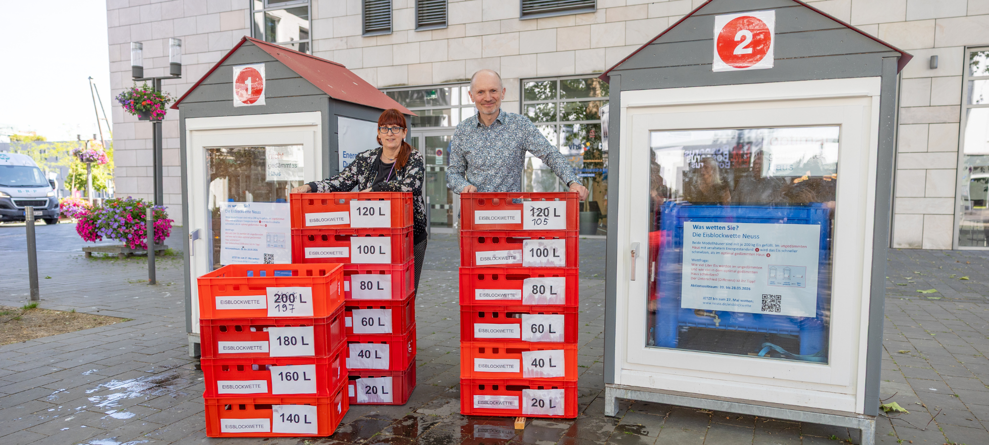 Eis-Test in Neuss zeigt Wirkung von Gebäudedämmung