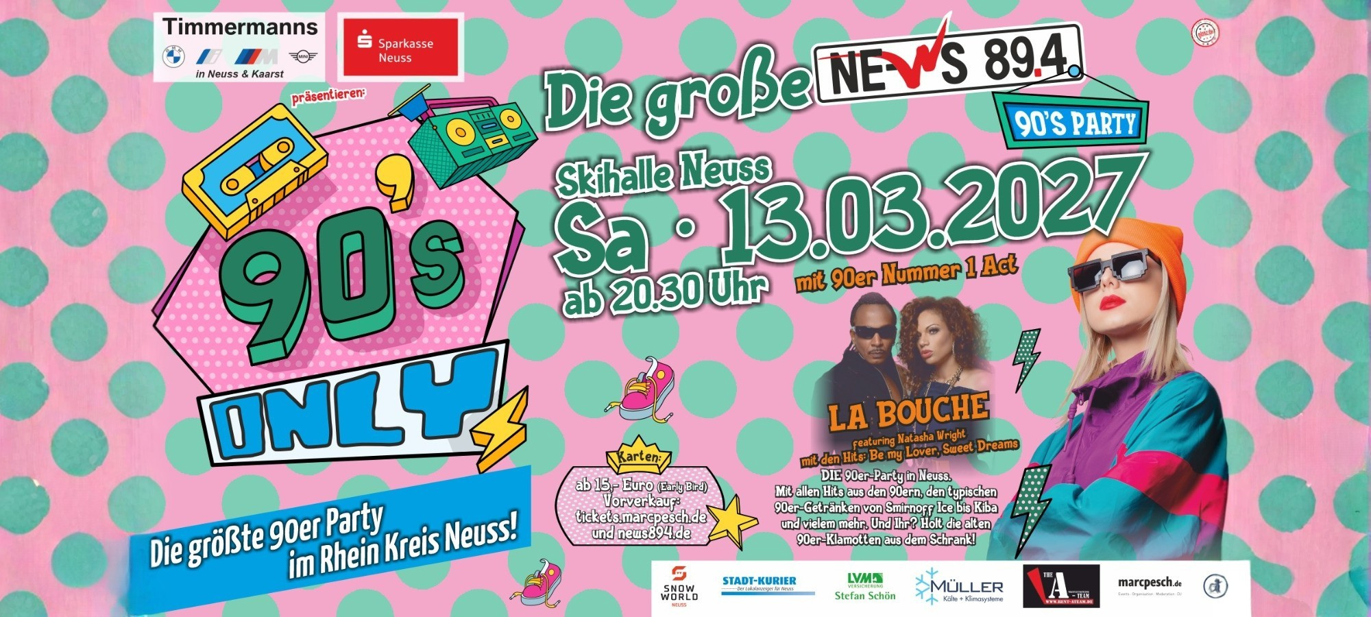 90s only - die NE-WS 89.4 90er-Party