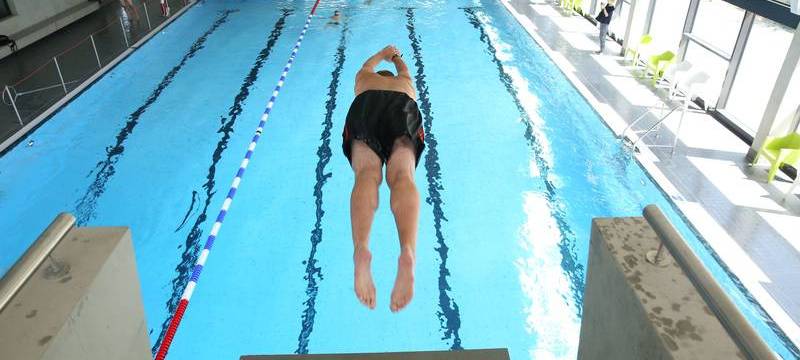 Schlossbad Grevenbroich Sprung