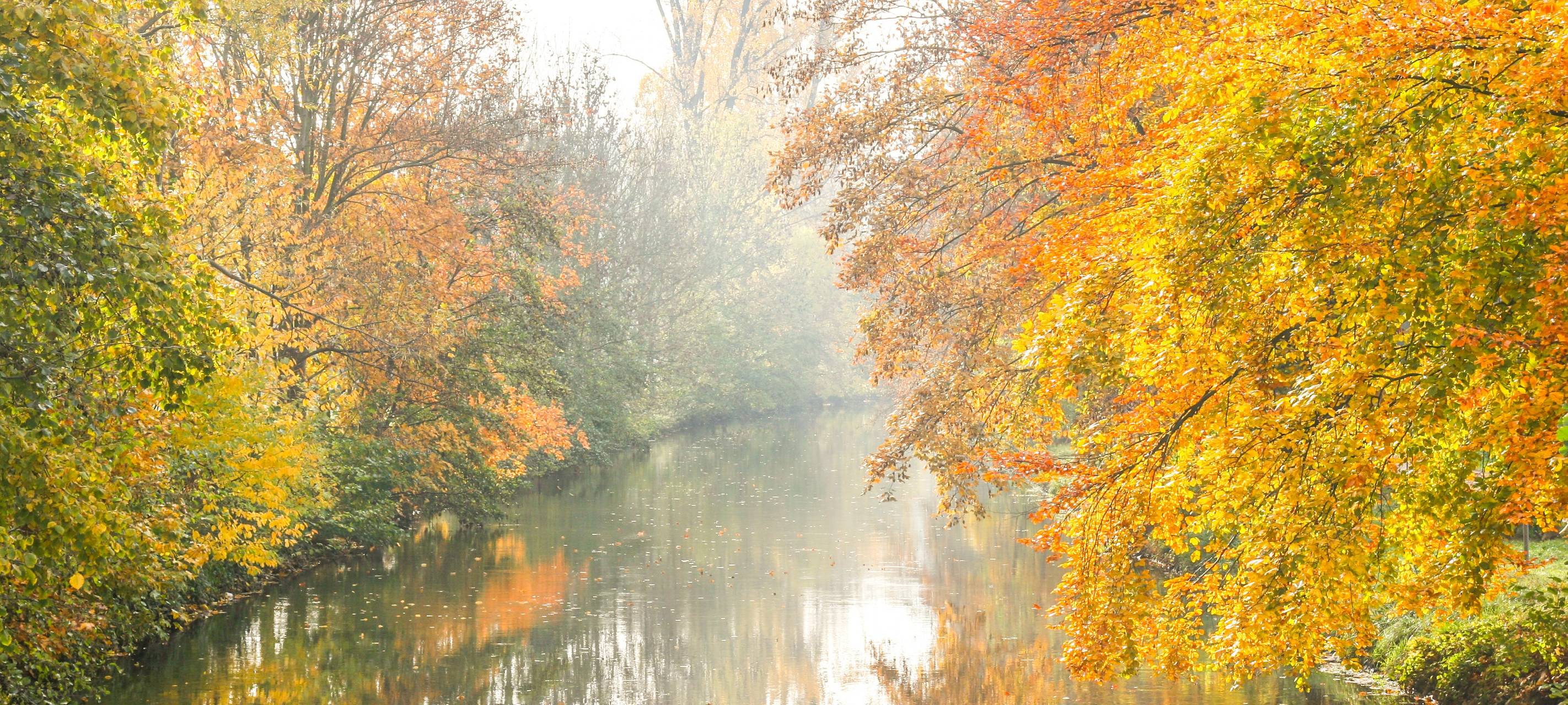 Die Erft bei Grevenbroich
