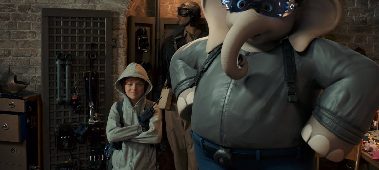 Otto und Benjamin verkleiden sich als Superagenten.