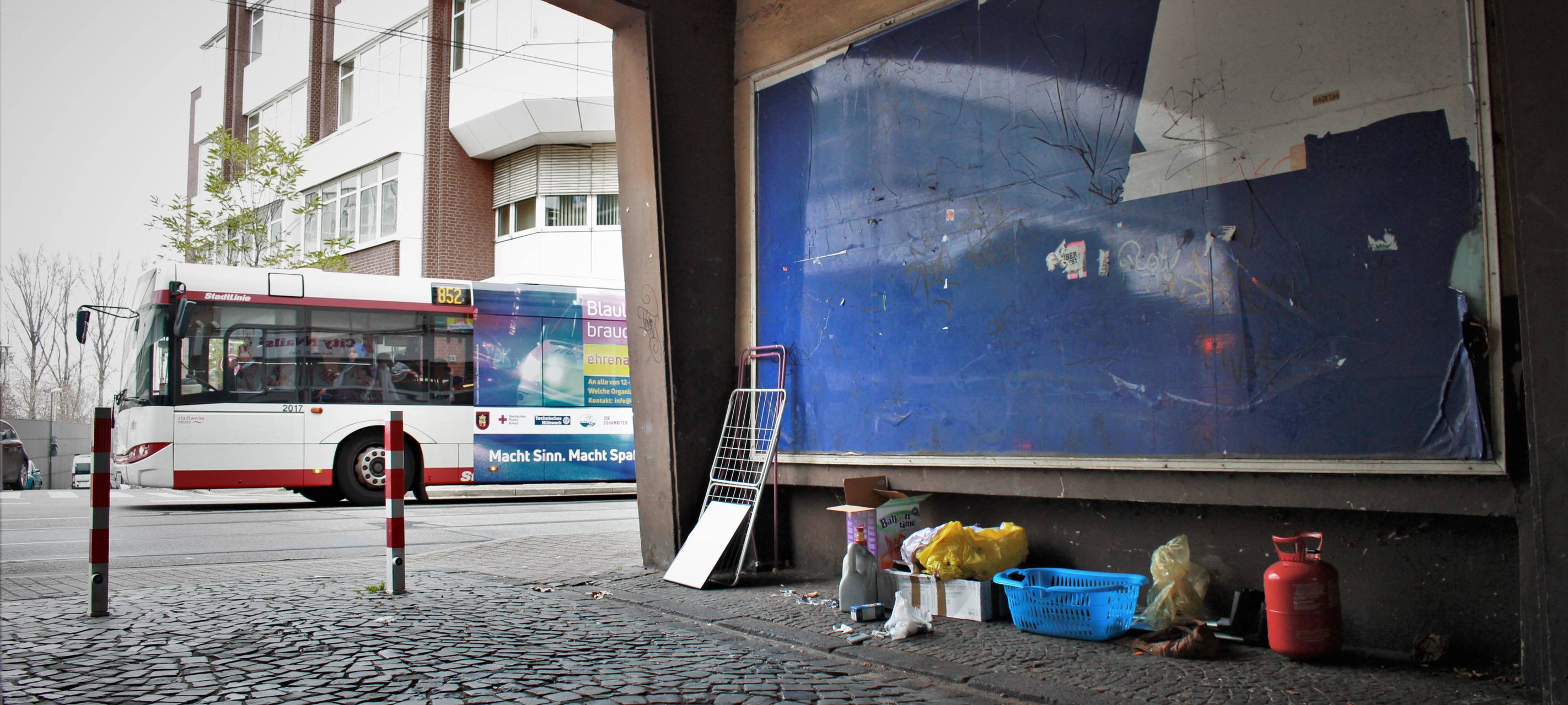 Vandalismus am Jesuitenhof