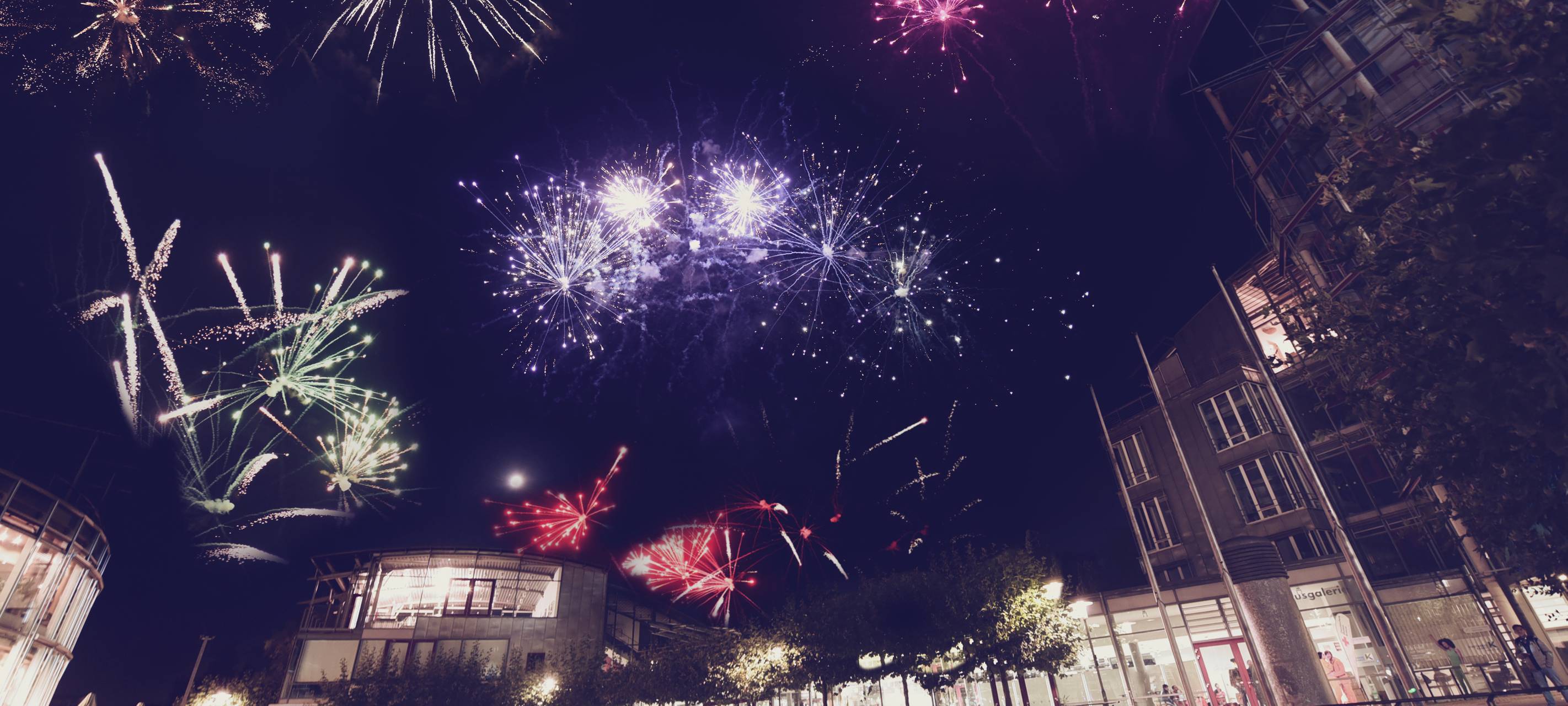 Feuerwerk bei Kaarst Total