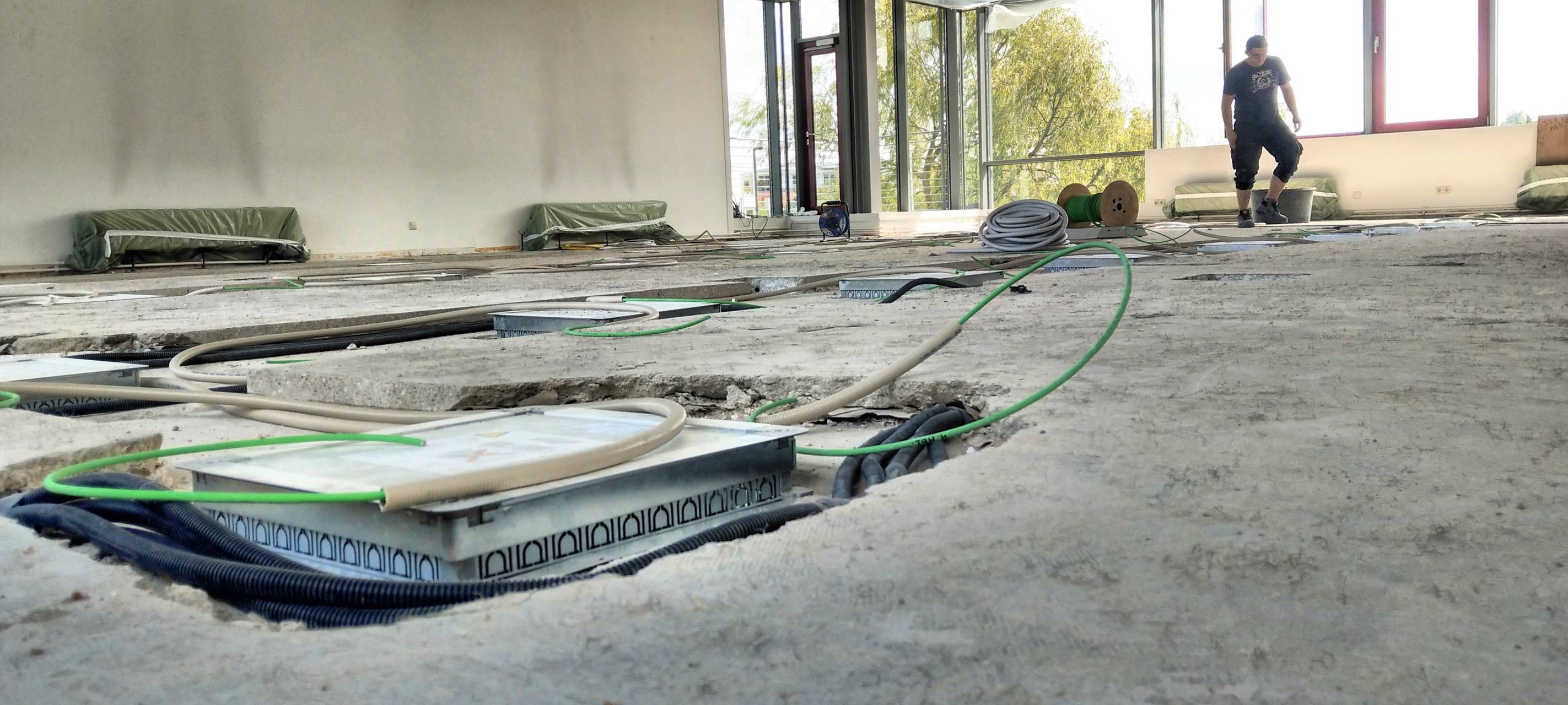 Sanierung im Ratssaal Kaarst