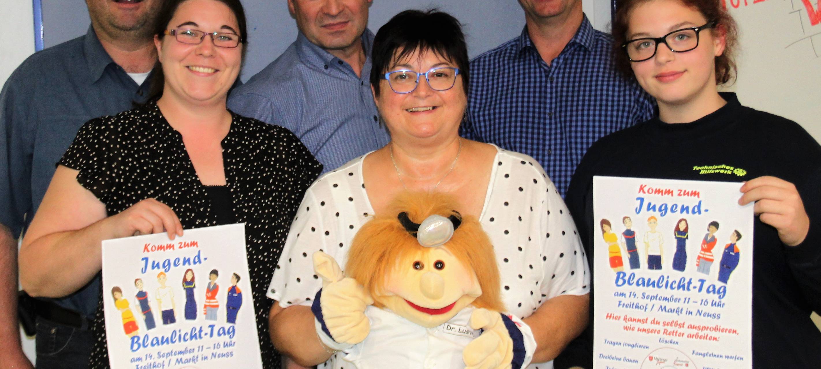 Jugend-Blaulichttag in Neuss