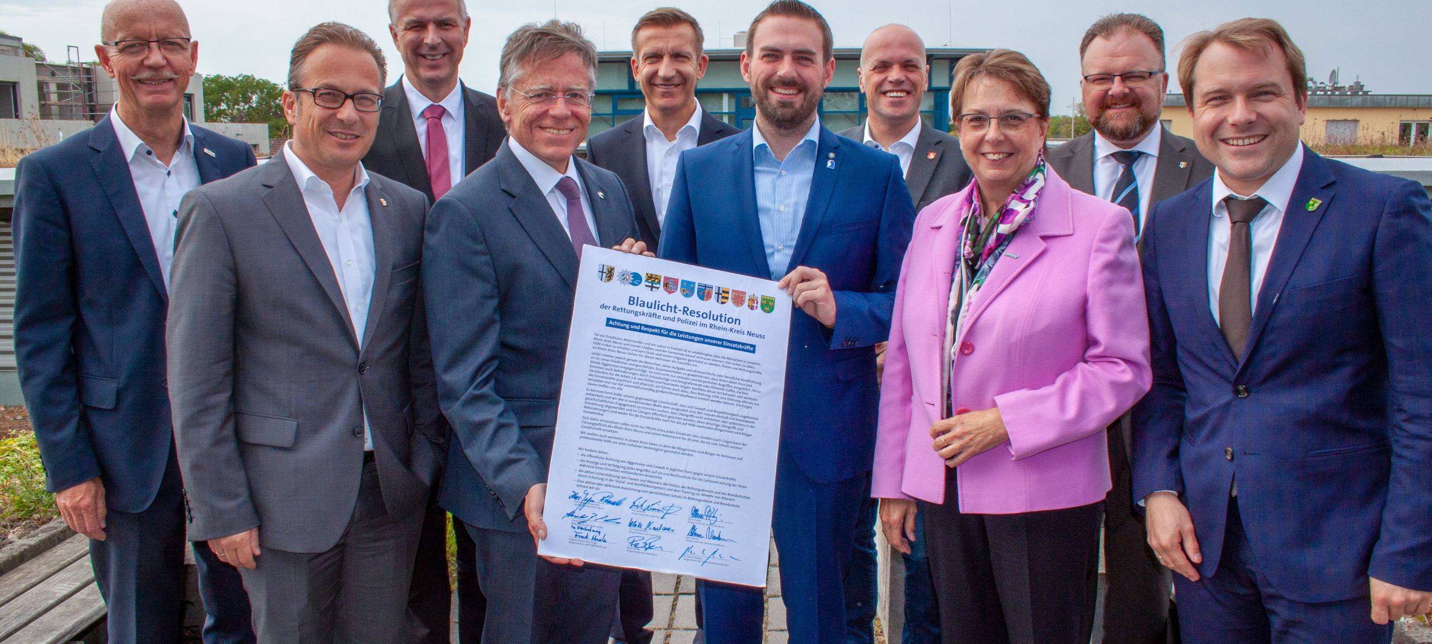 Resolution Respekt Einsatzkräfte