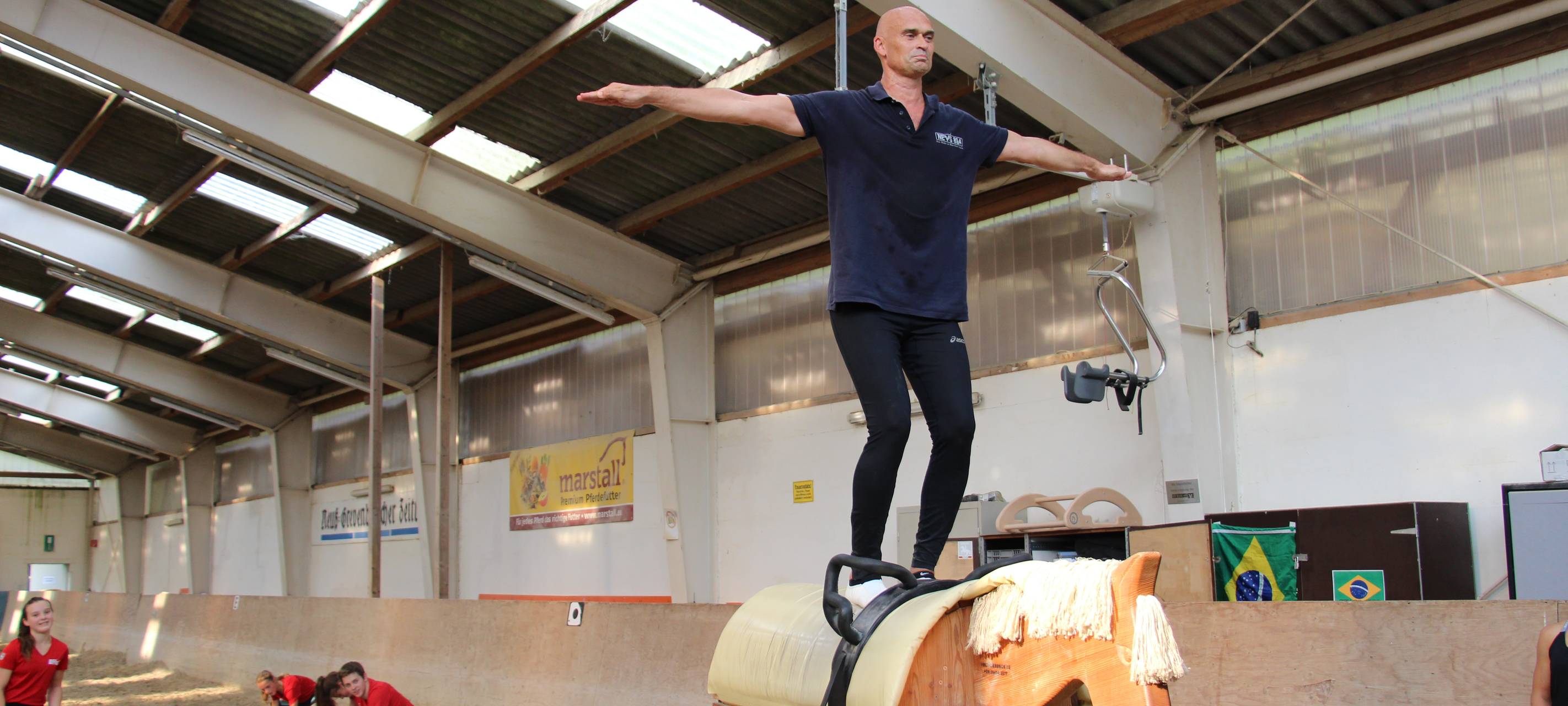 Selbstversuch: Voltigieren