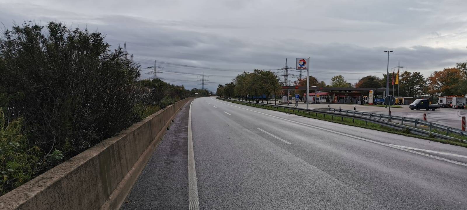 Vollsperrung der A57 ab Neuss-Süd