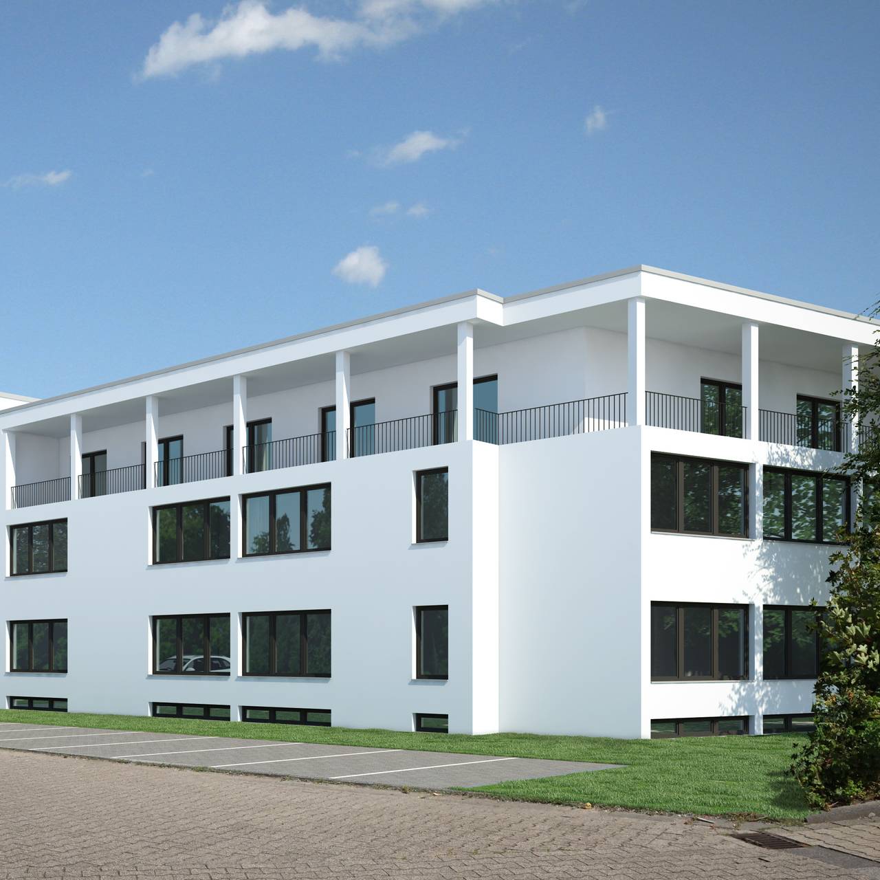 Animation Neubau Demenzwohngemeinschaften in Kaarst-Büttgen