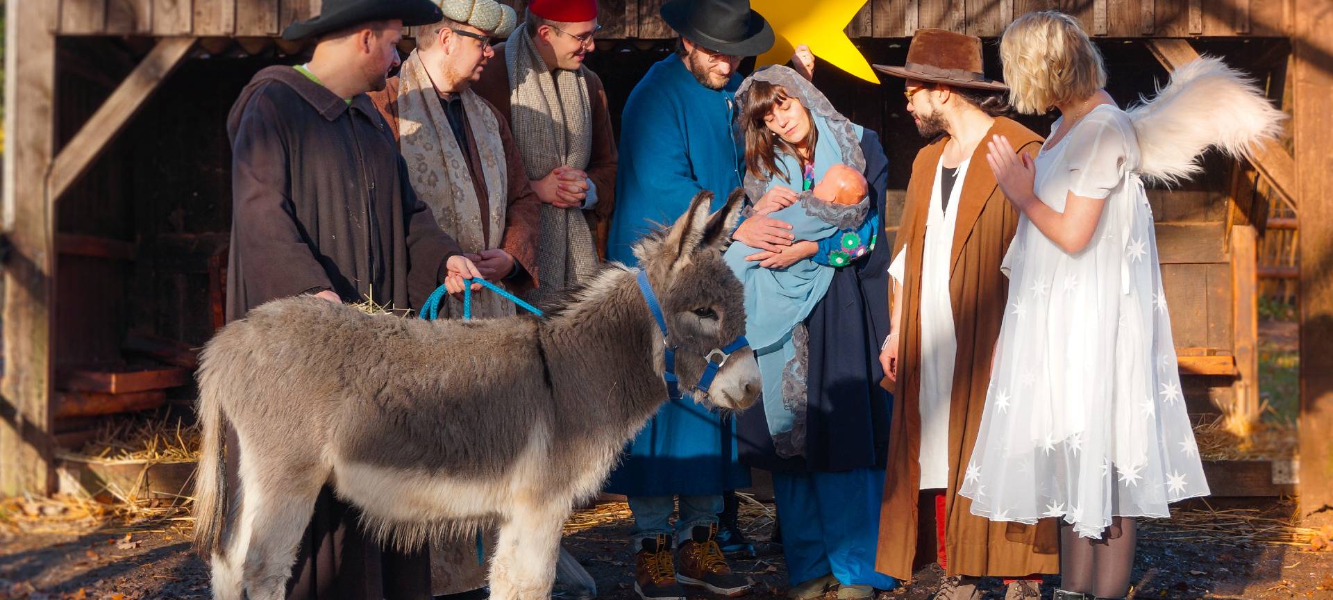 Die Weihnachtsgeschichte in der Corona-Edition