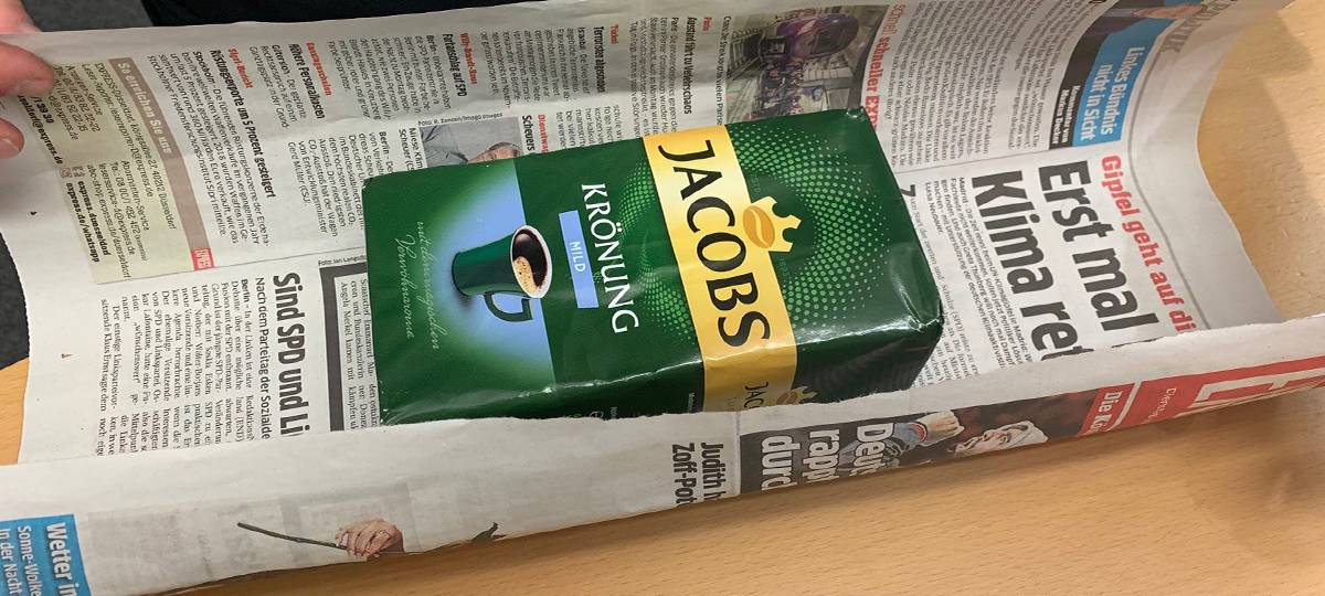 Klimaneutrale Geschenkeverpackung