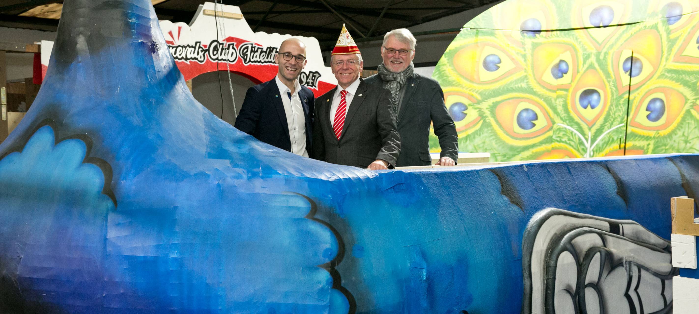 Fairtrade-Wagen zum Jubiläum