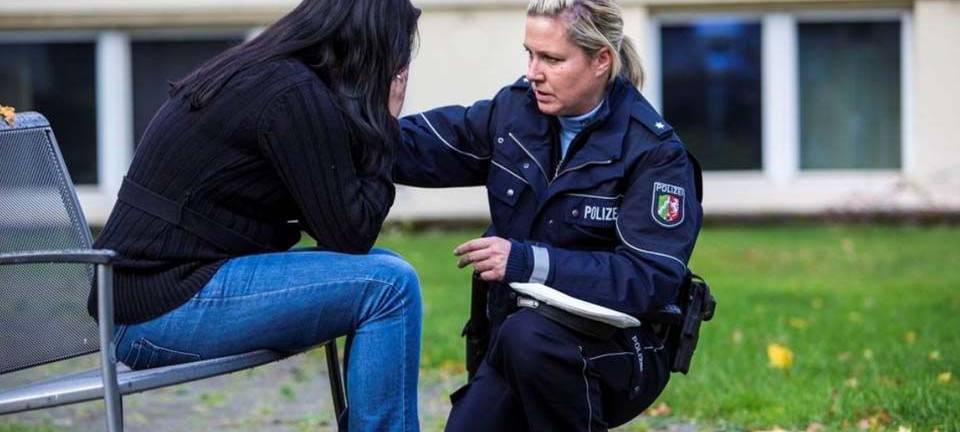 Symbolbild Opferschutz der Polizei