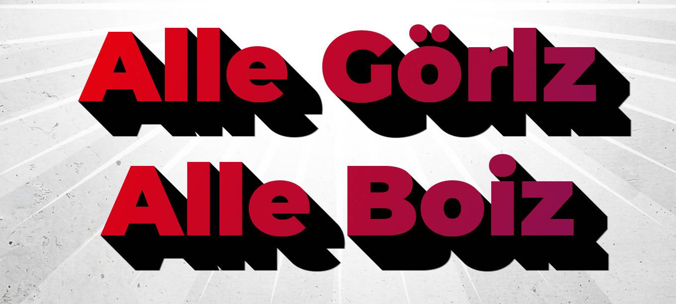 Der NE-WS 89.4-Karnevalshit: "Alle Görlz - Alle Boiz"