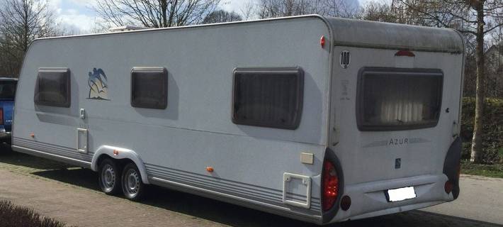 Gestohlener Wohnwagen