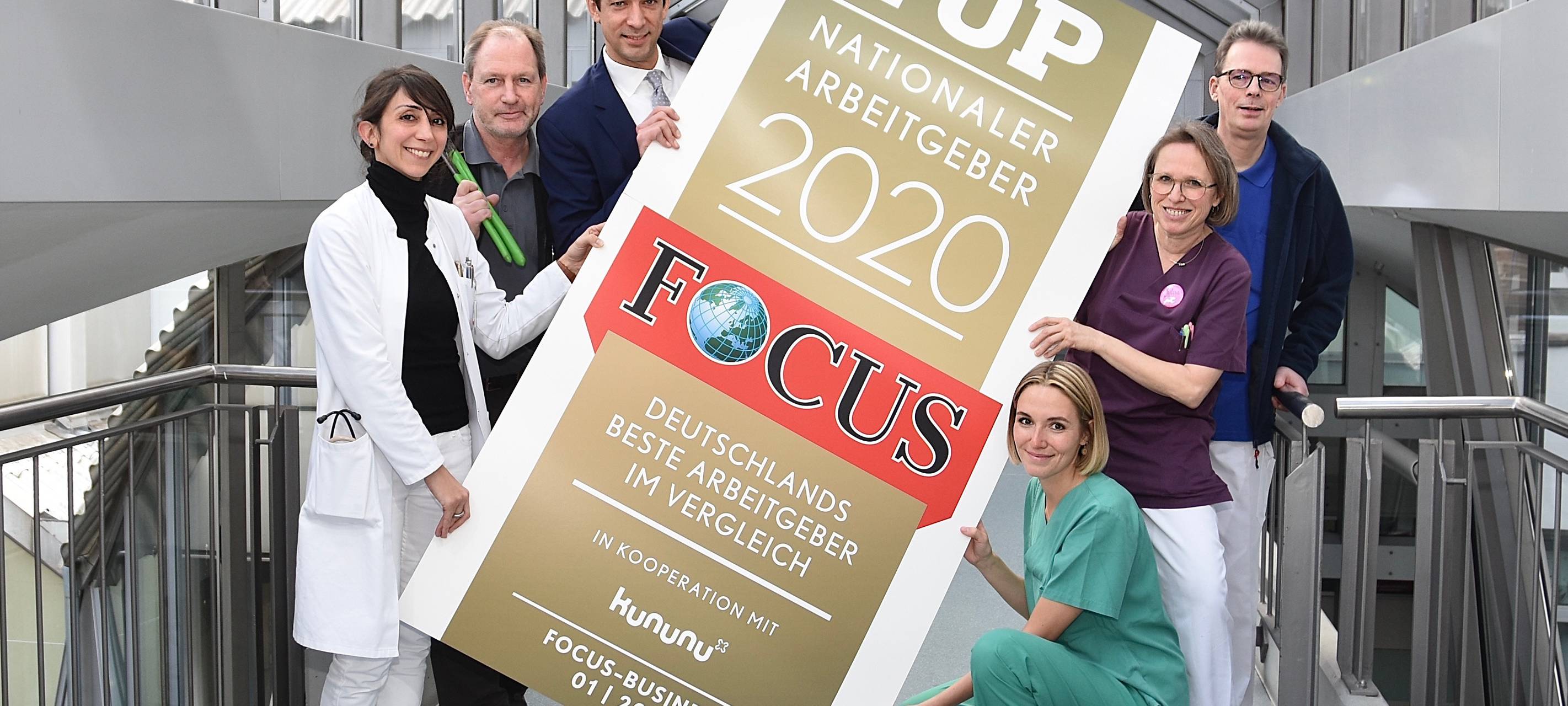 Neusser Lukaskrankenhaus als Top-Arbeitgeber ausgezeichnet