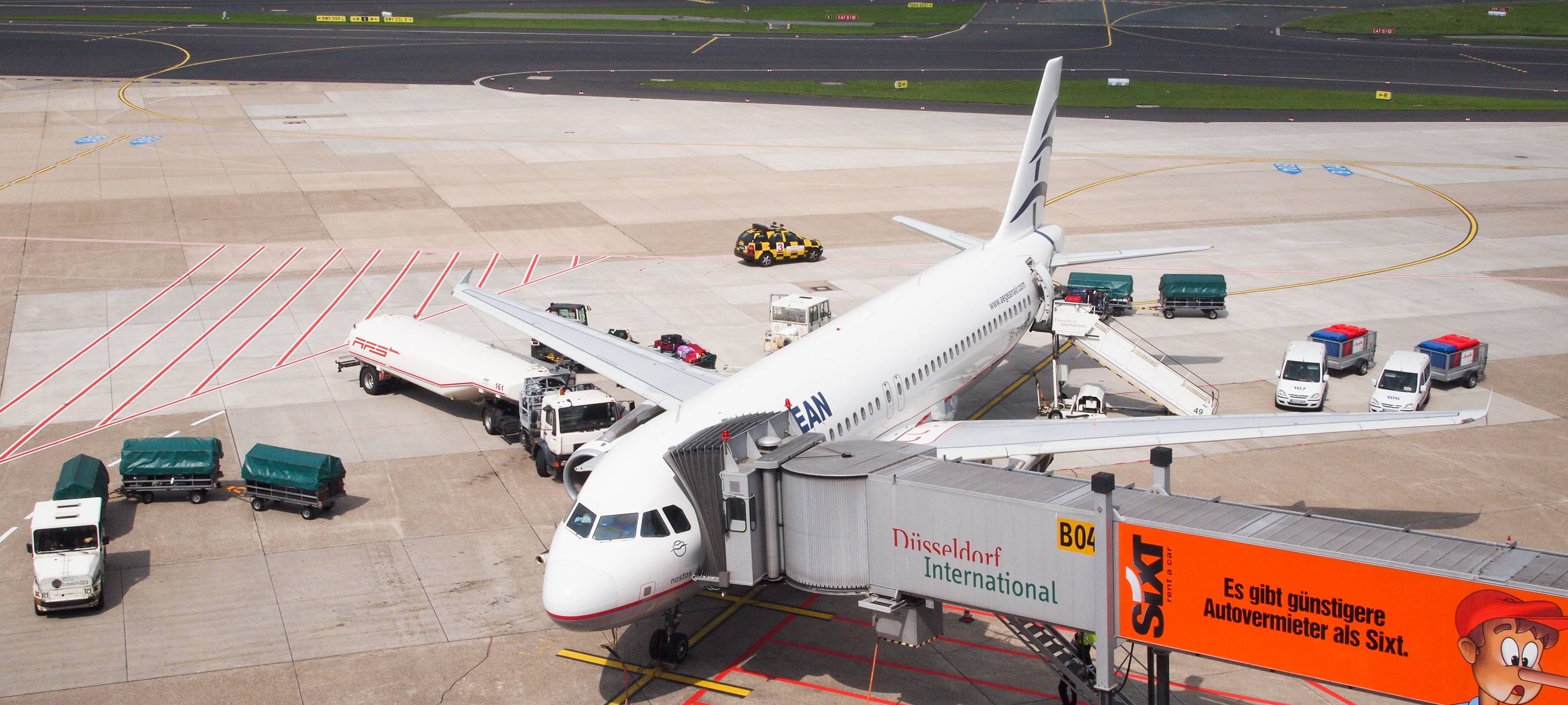 Wegen Corona: Flughafen Düsseldorf macht hohe Verluste