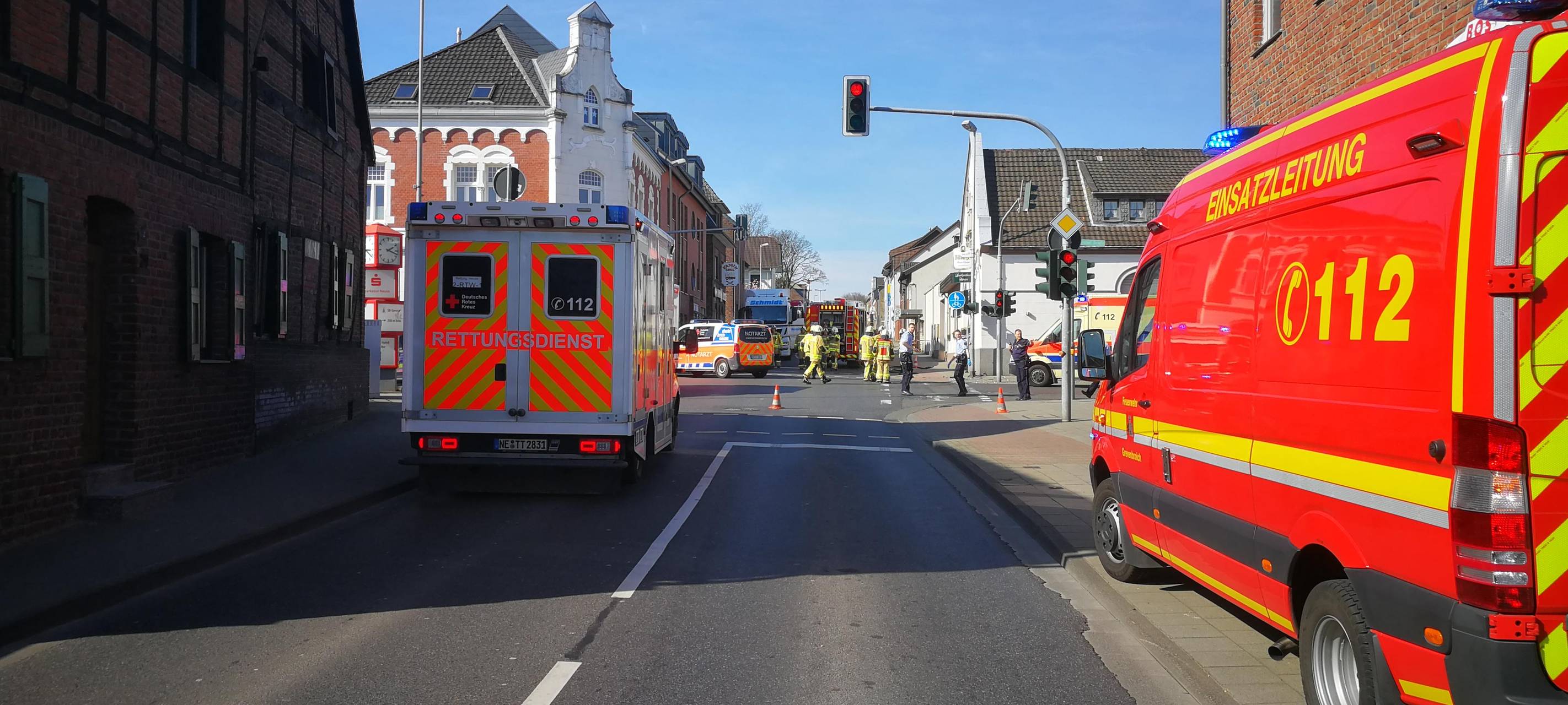 Schwerer Unfall in Kapellen