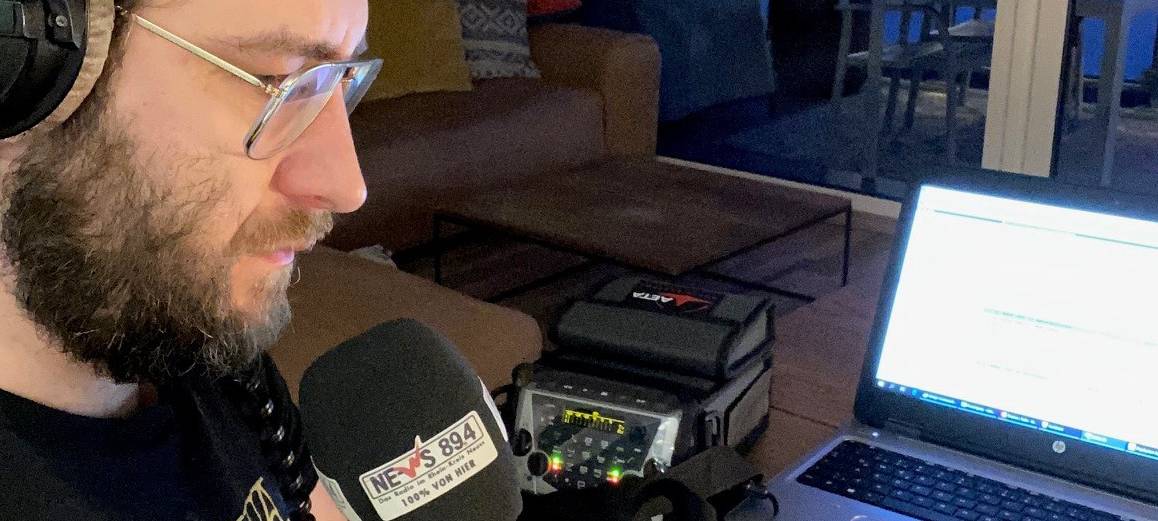 Morning-Mann Timo Gerke live aus dem Homeoffice