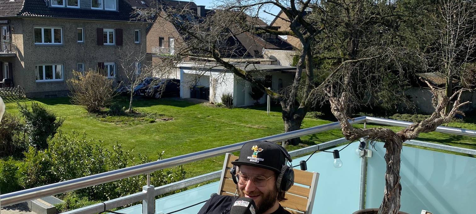 Morning-Mann Timo Gerke live aus dem Homeoffice