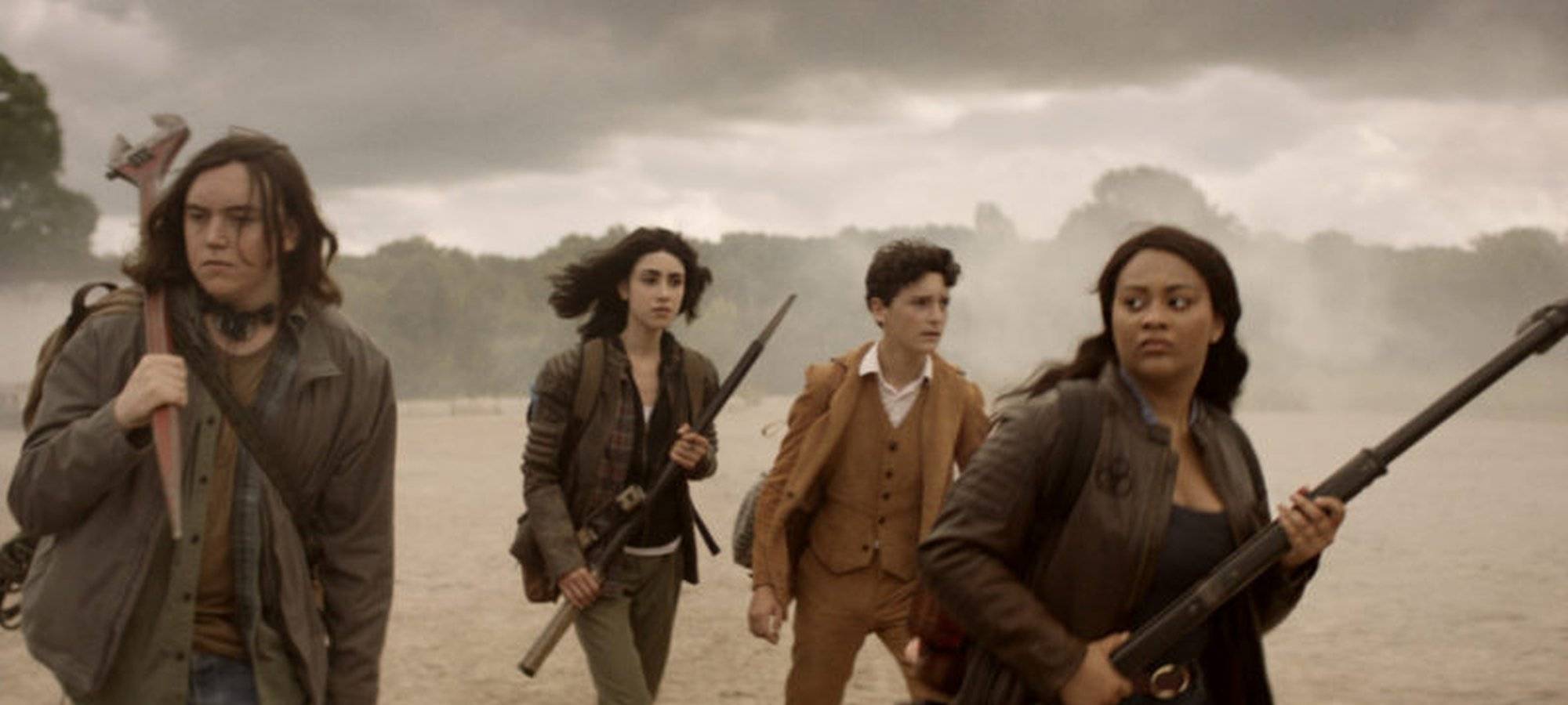 Die Jugendlichen halten zusammen.