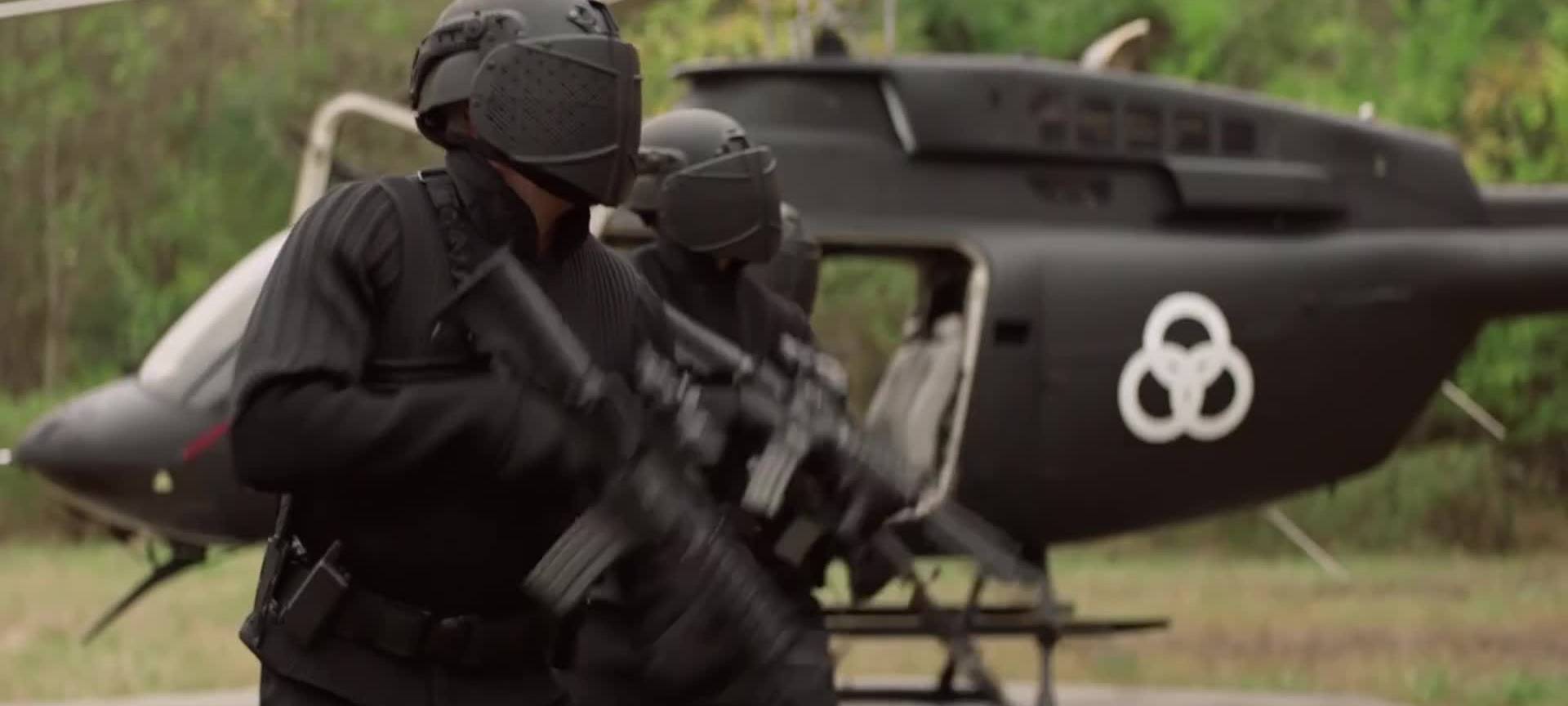 Das Militör jagt die Zombies.