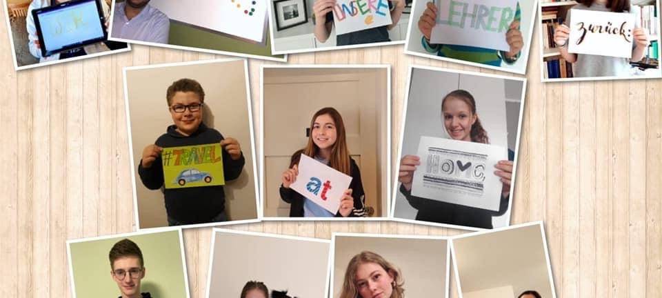 Schüler und Lehrer gemeinsam gegen Corona