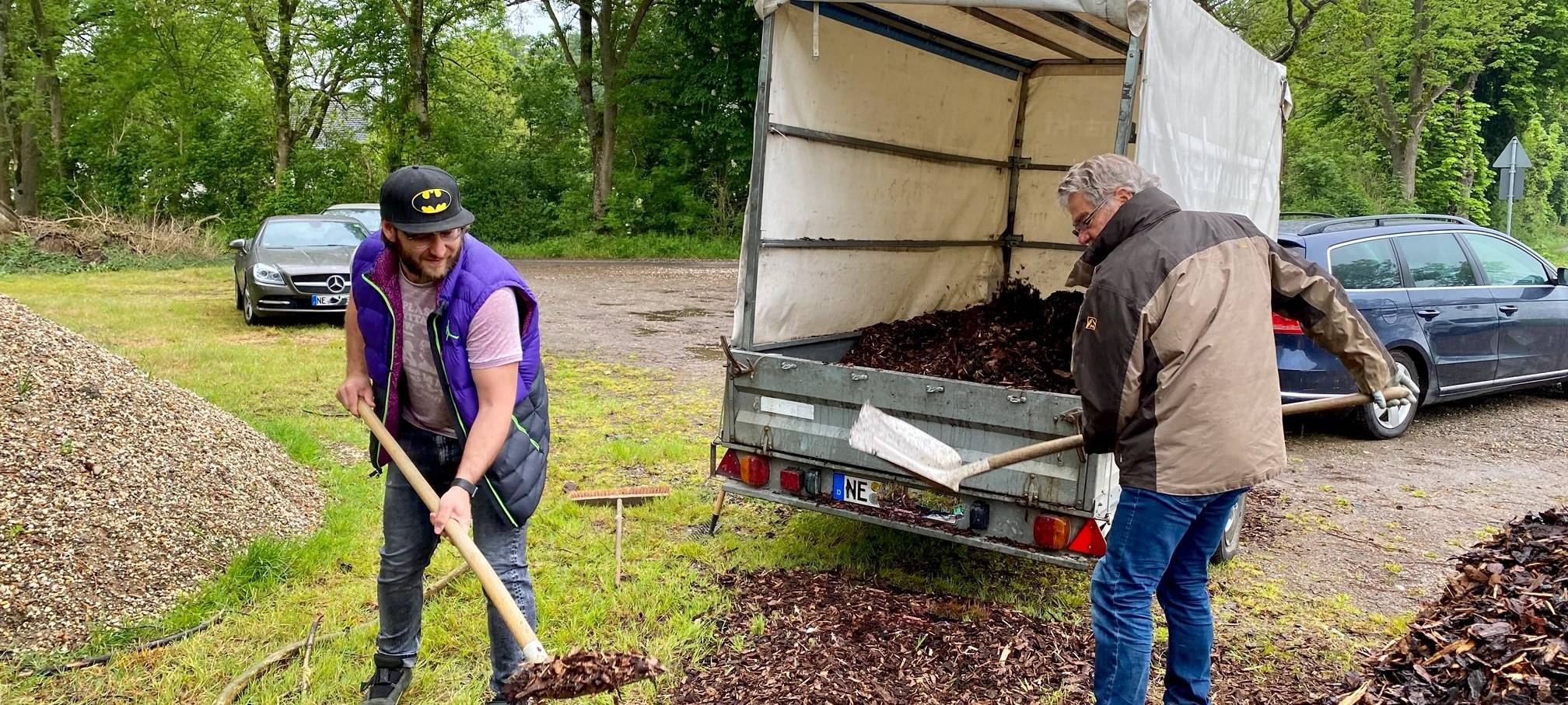 Ehrenamtliche "Bänker" in Grevenbroich