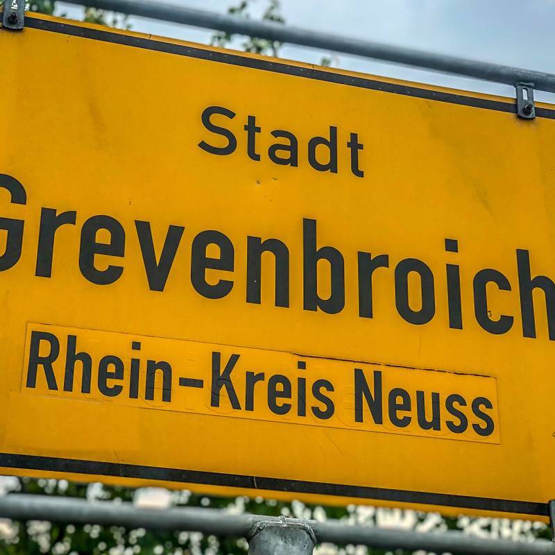 Grevenbroich Ortsschild