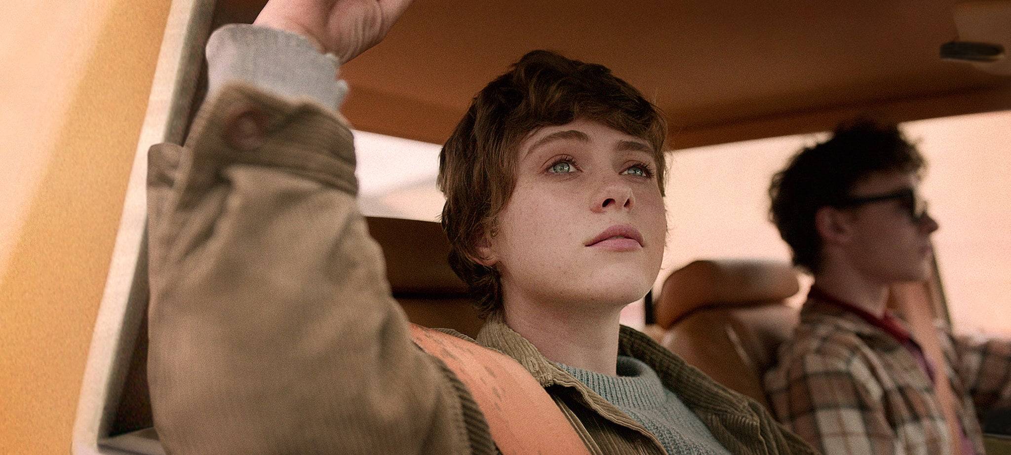 Sid und Stanley im Auto.