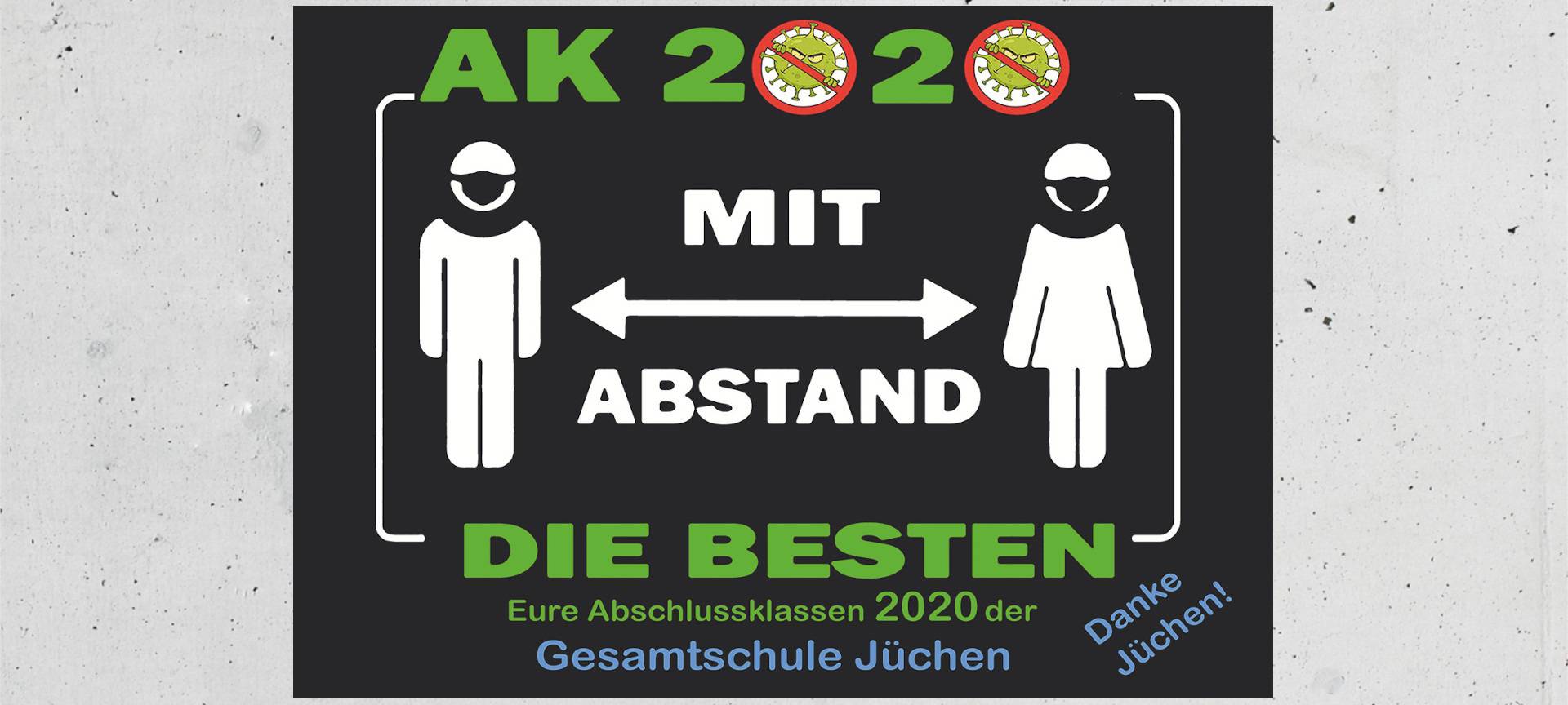 Abi-Zeugnis im Auto-Kino