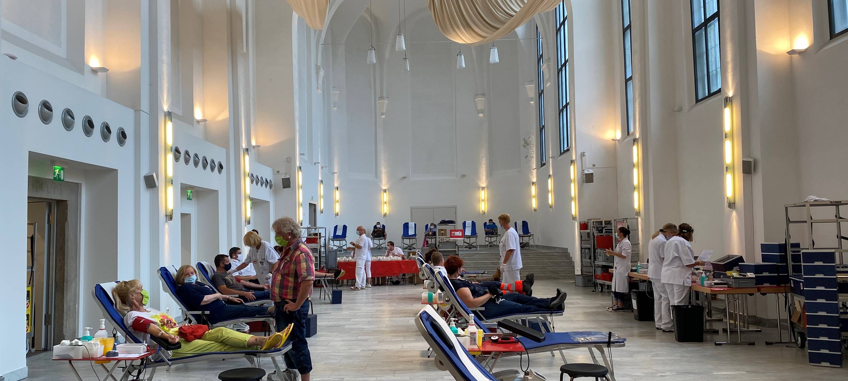 Neusser Blutspendemarathon im Zeughaus