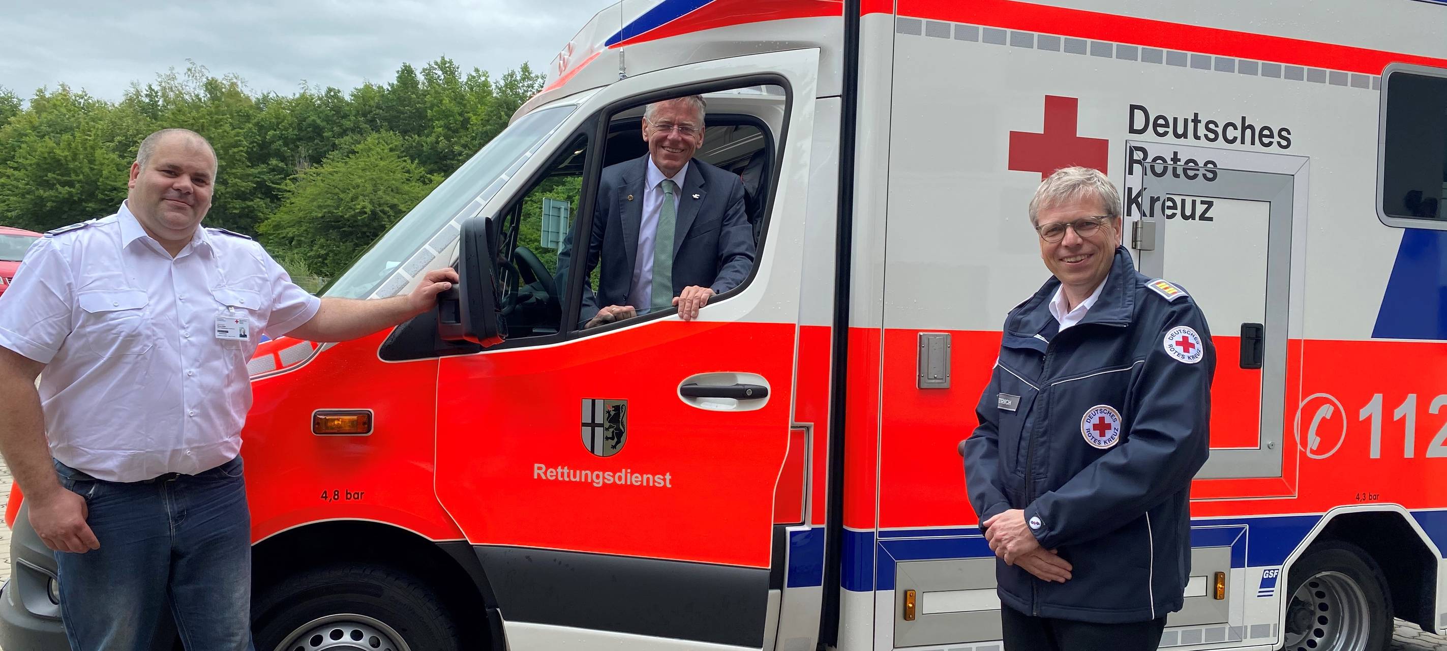 Neuer Rettungswagen in Grevenbroich-Frimmersdorf