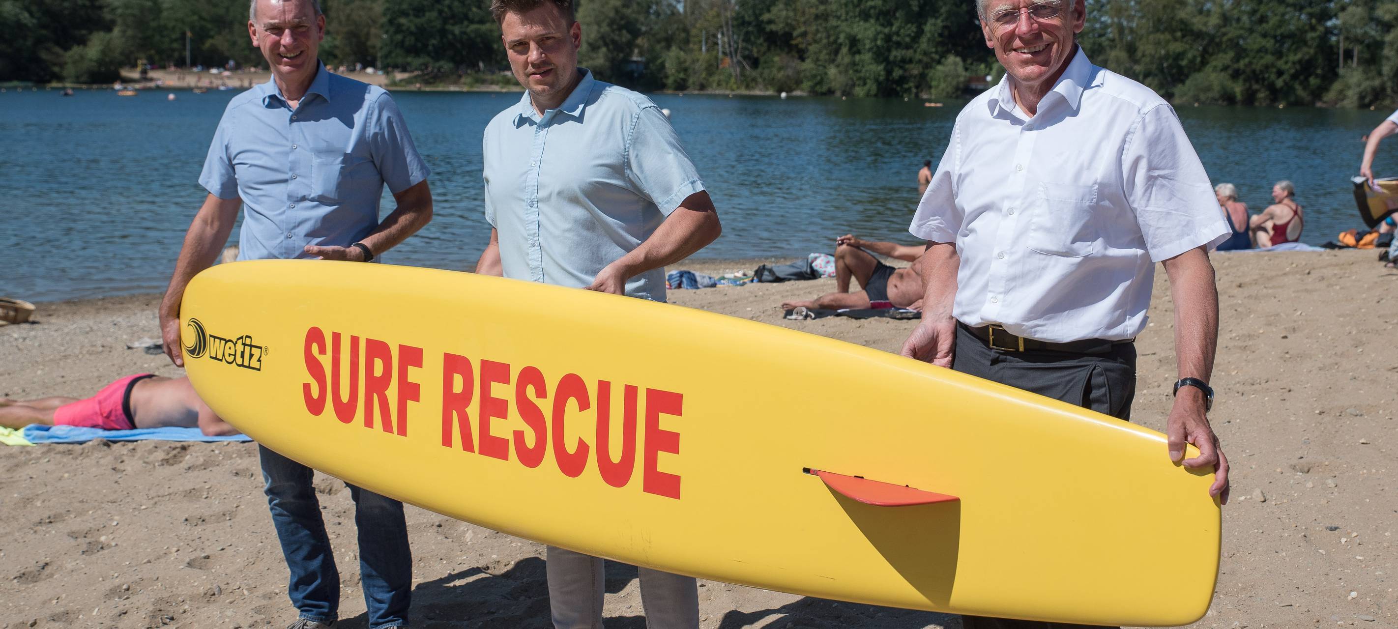 Badeseen im Kreisgebiet gut angenommen in diesem Sommer