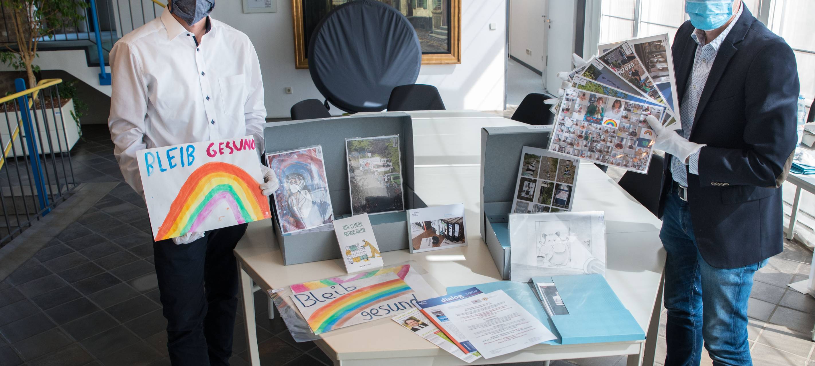 Kreisarchiv hat schon etwa 300 Corona-Dokumente