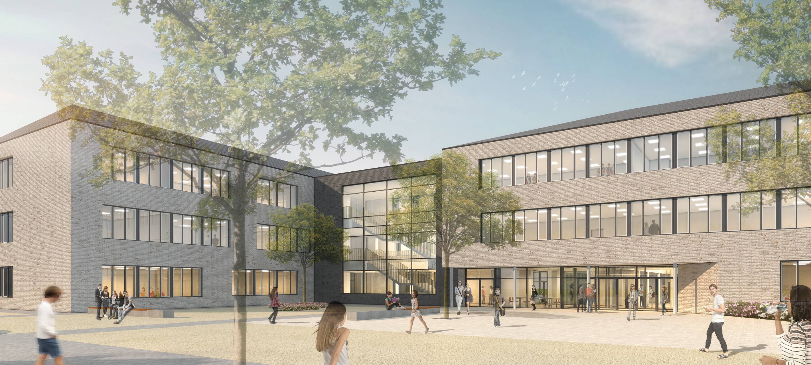 Vertrag für Neubau der Gesamtschule Büttgen unterzeichnet