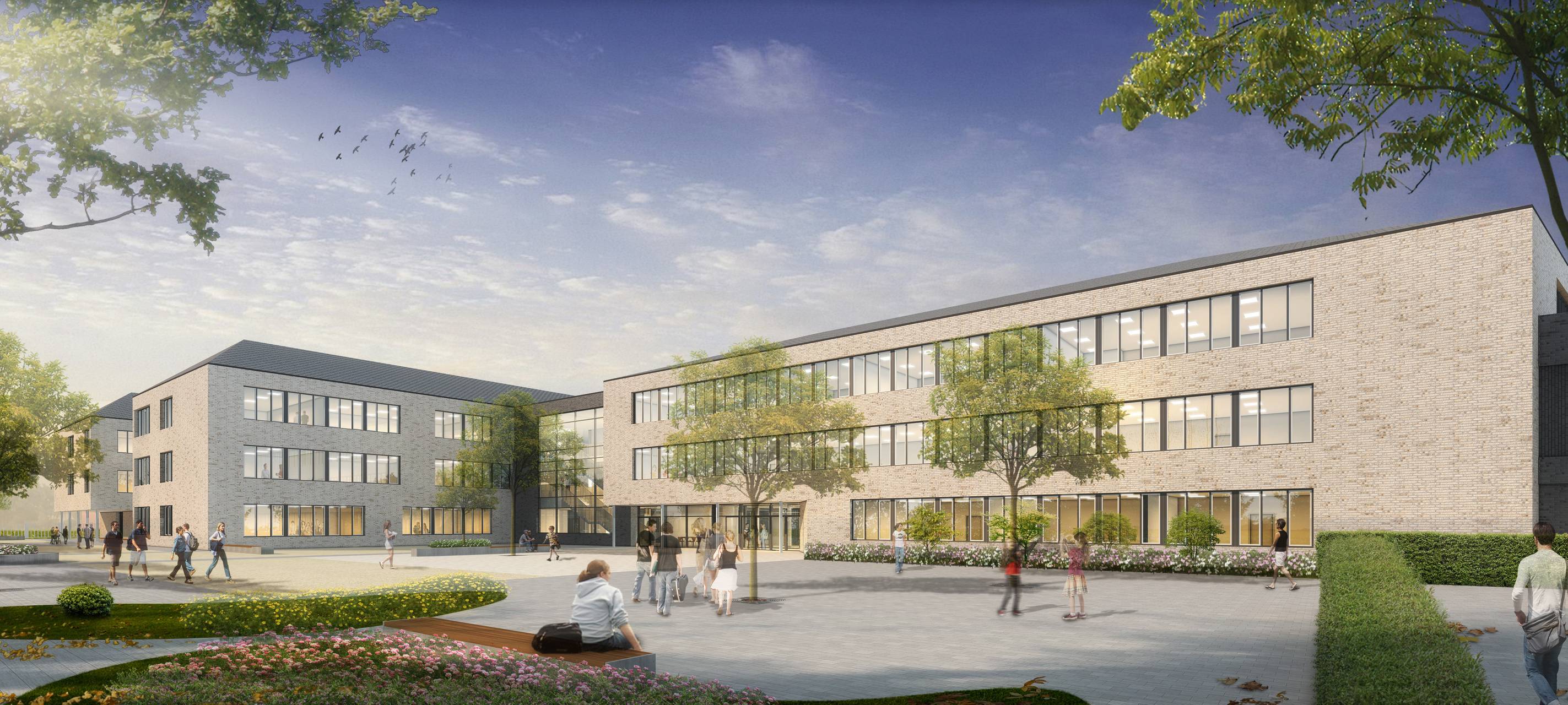 Vertrag für Neubau der Gesamtschule Büttgen unterzeichnet