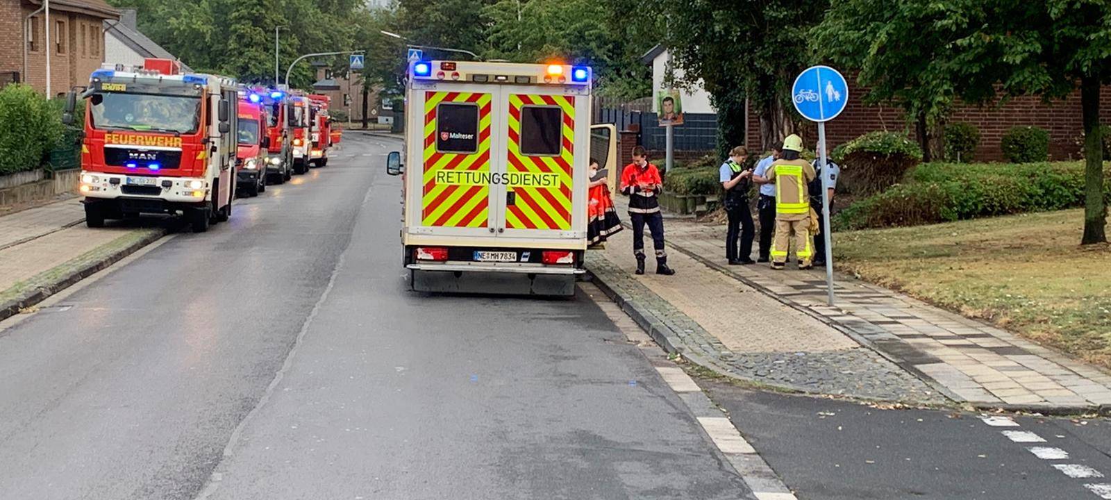 Heftige Unwetter am Wochenende im Rhein-Kreis Neuss