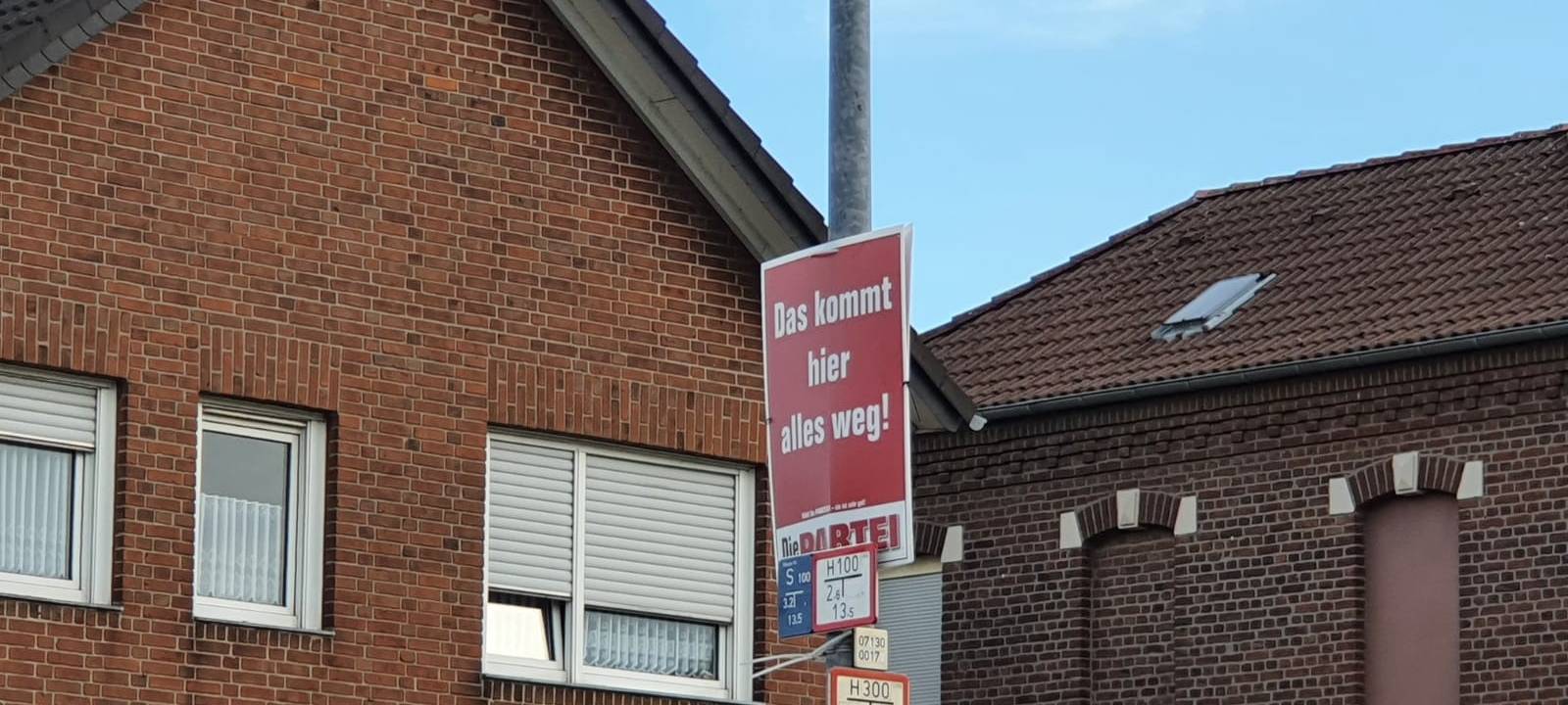 Wahlplakate-Test in Neuss und Grevenbroich