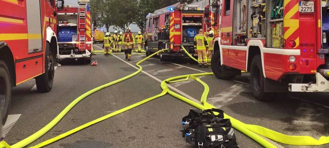 Feuerwehreinsatz in Grevenbroich: Laubenbrand gelöscht