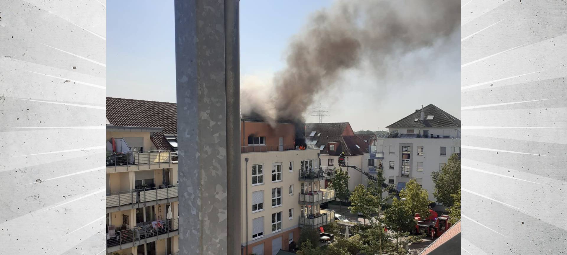 Neuss: Dachgeschossbrand im Meertal